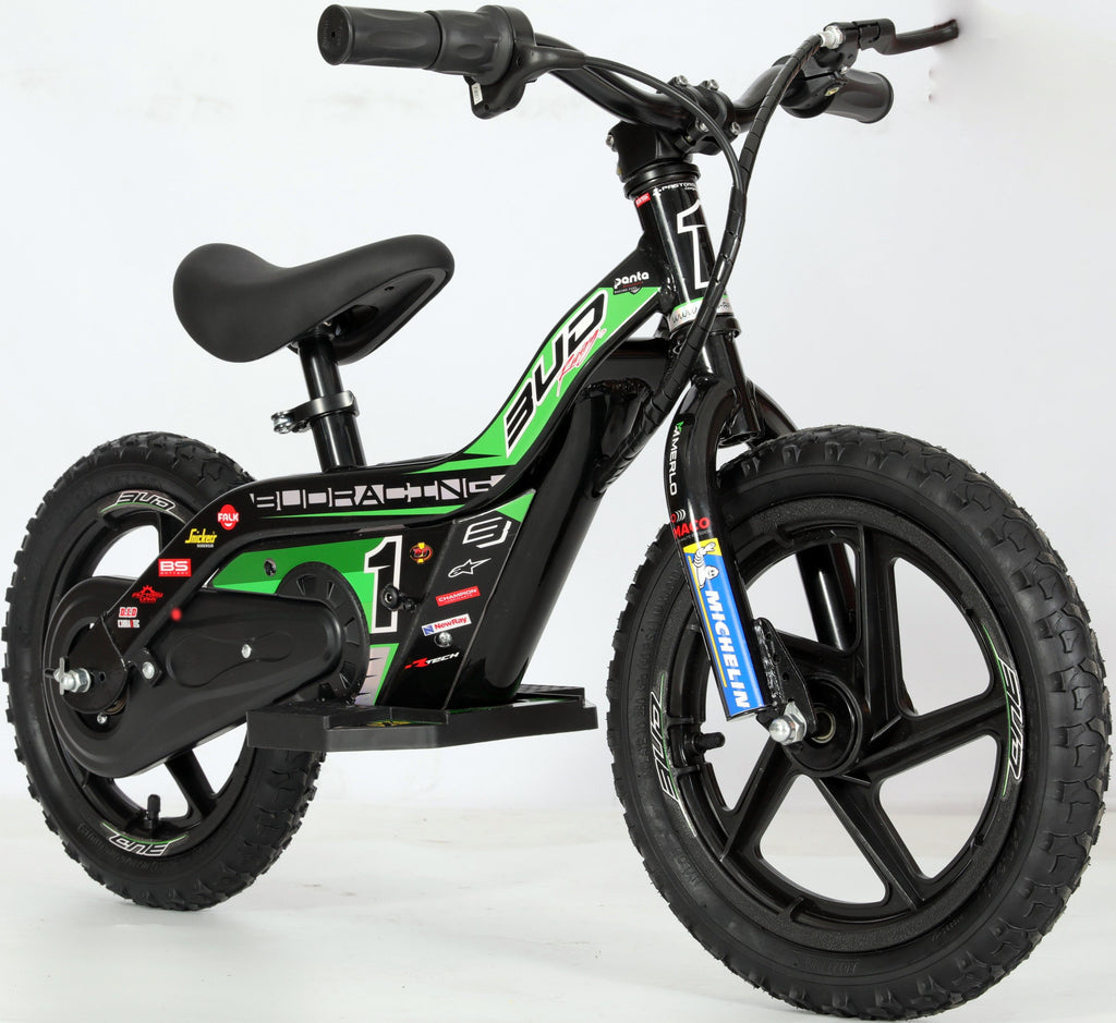 Draisienne Electrique 12" Vert  BUD RACING
