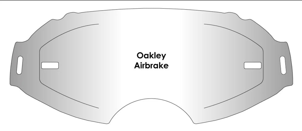 ecran airscreen anti buee compatible lunettes oakley airbrake enduro motocross