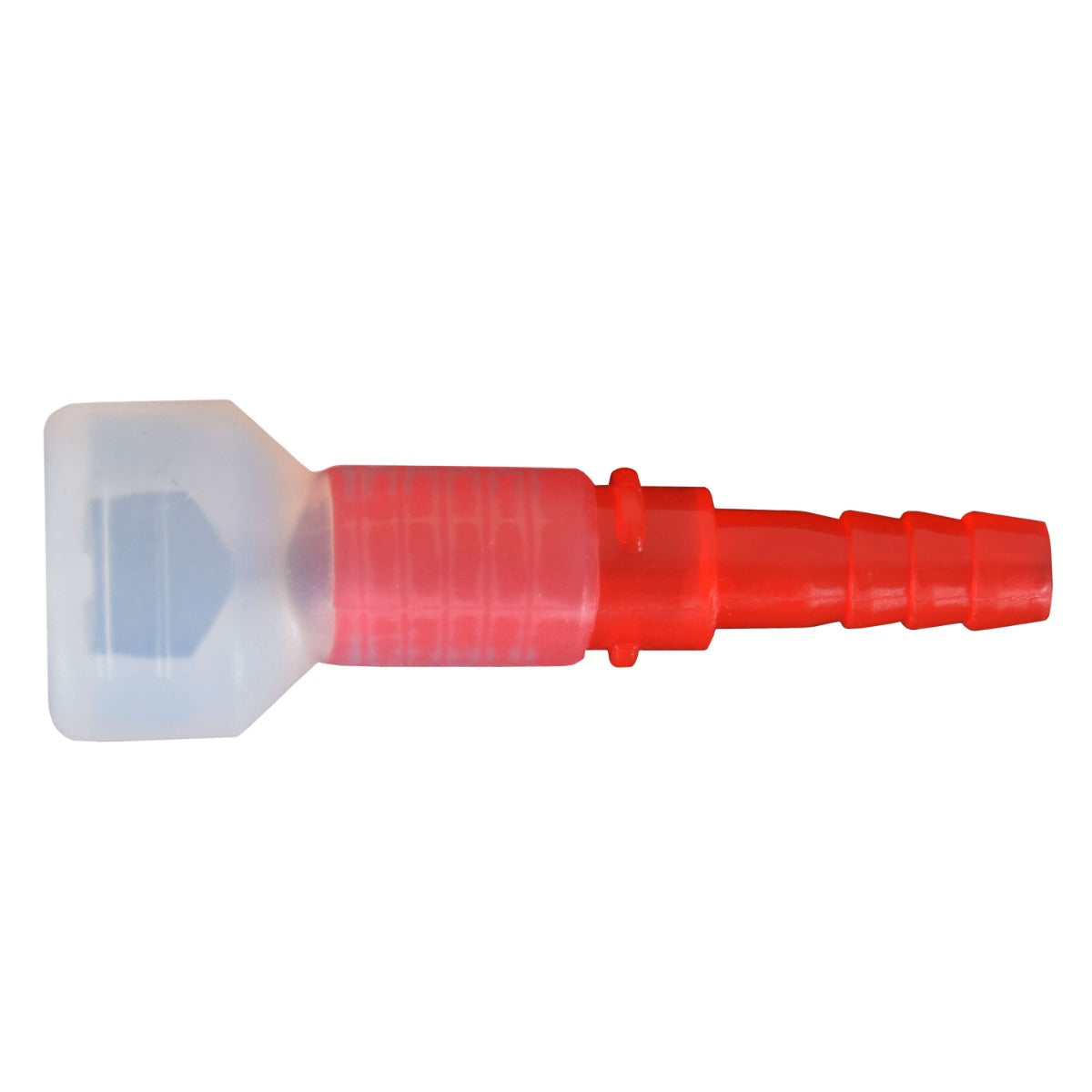 Embout d'hydratation droit USWE référence 101002 en silicone noir pour poche à eau