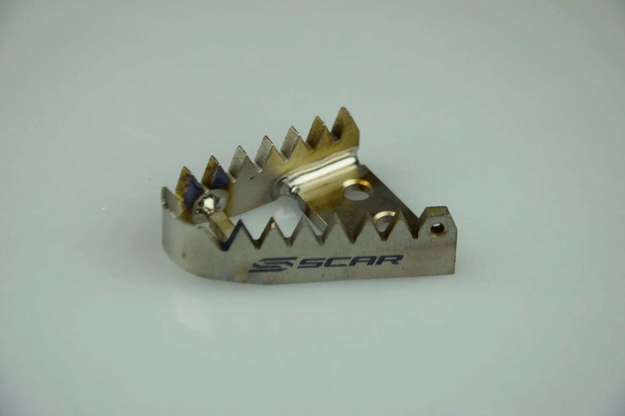 Embout de pédale de frein SCAR titane compatible Sherco SE et SEF 2016 à 2027 pour enduro motocross et hard enduro
