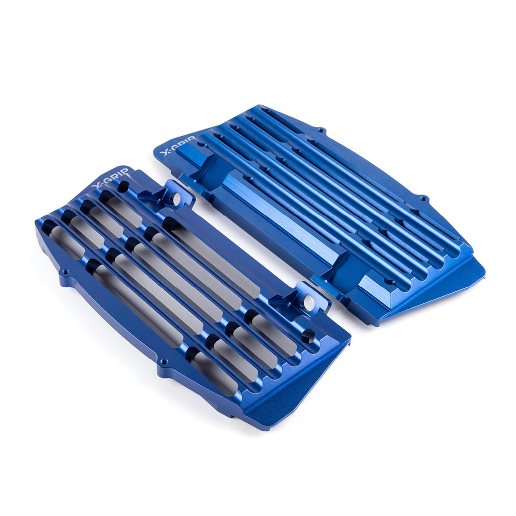 Kit Protection Radiateur Air Force X-GRIP KTM HUSQVARNA GASGAS TRIUMPH 2016 - 2027 - Bleu