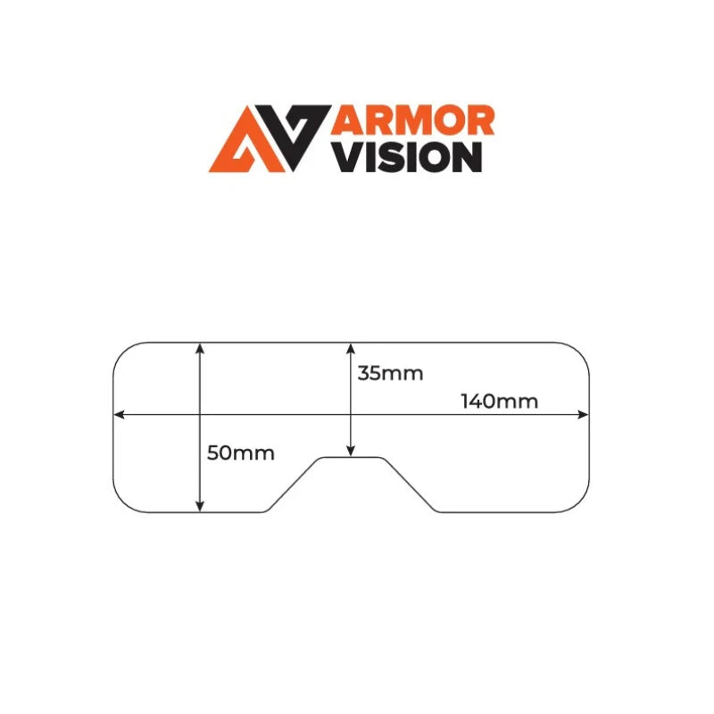 Pack x3 Film Hydrophobe 62mm ARMOR VISION