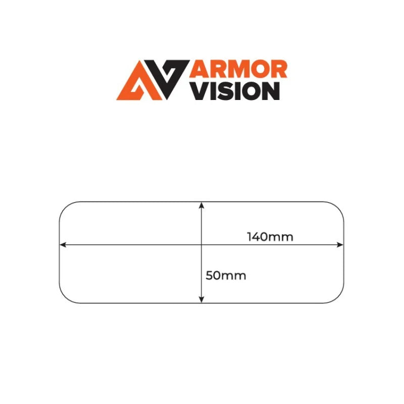 Pack x3 Film Hydrophobe 50mm ARMOR VISION