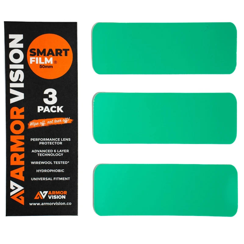 Pack x3 Film Hydrophobe 50mm ARMOR VISION