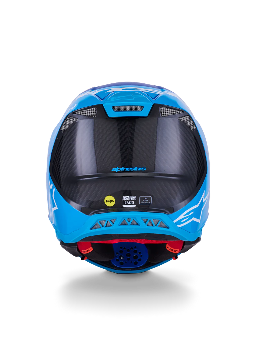 Casque Supertech M10 Flood Bleu ALPINESTARS