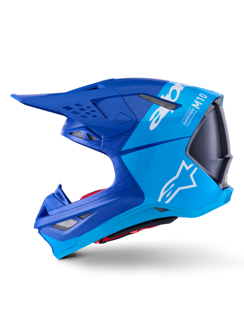 Casque Supertech M10 Flood Bleu ALPINESTARS