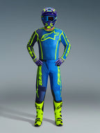 Tenue Cross Complète Fluid Apex Bleu ALPINESTARS