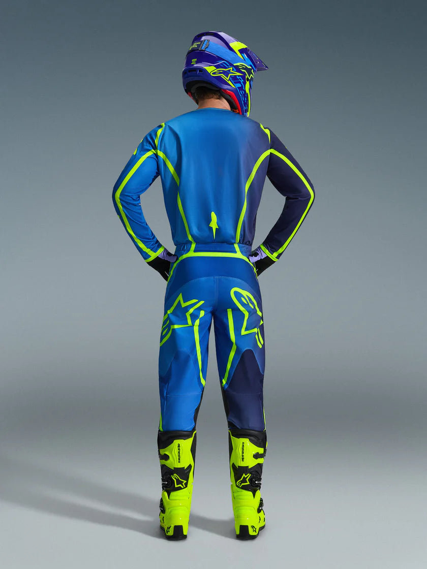 Tenue Cross Complète Fluid Apex Bleu ALPINESTARS