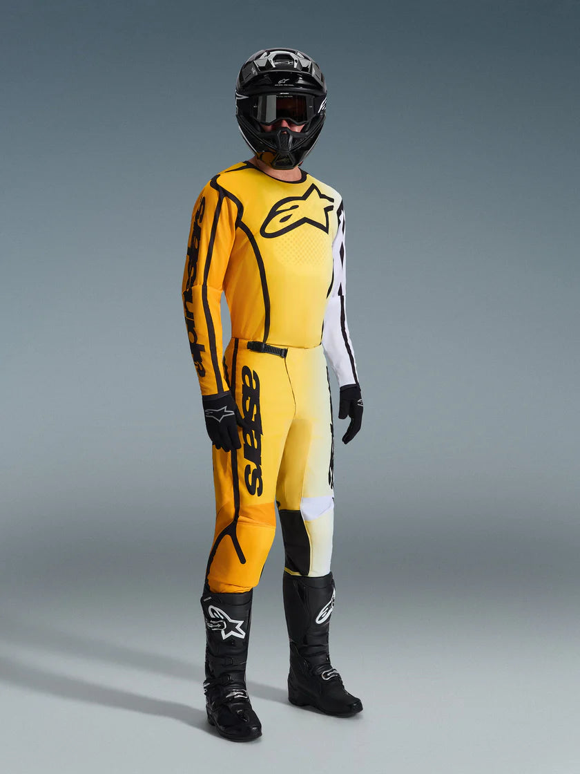 Tenue Cross Complète Fluid Apex Jaune ALPINESTARS