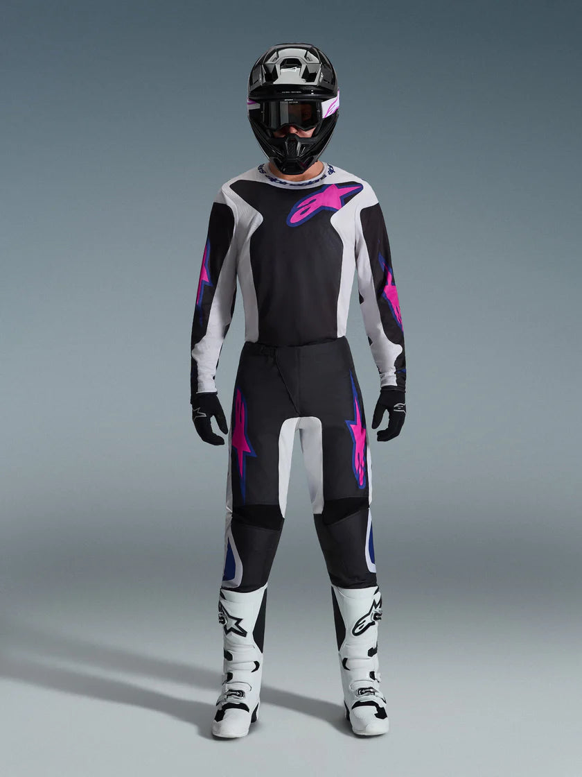 Tenue Cross Complete Fluid Grid Noir-Rose ALPINESTARS