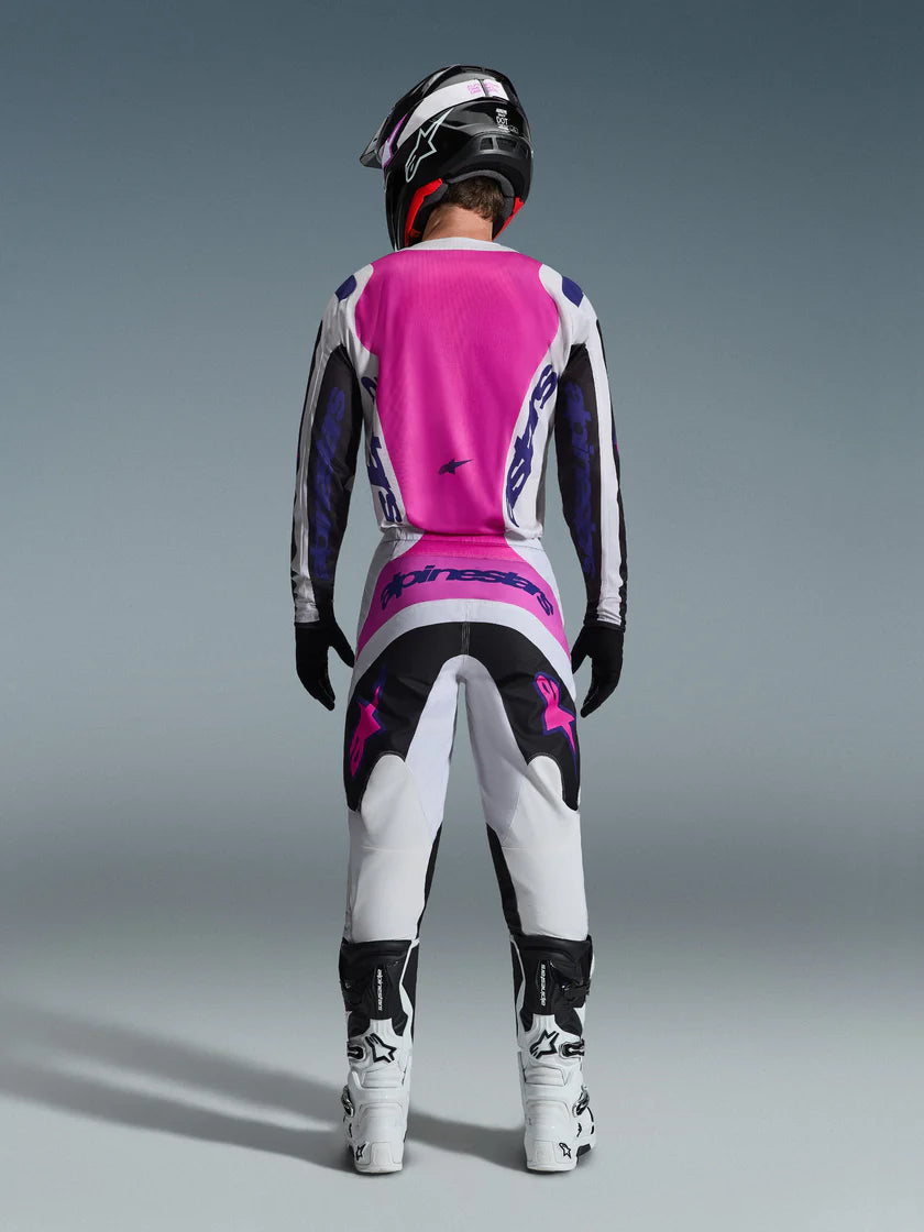 Tenue Cross Complete Fluid Grid Noir-Rose ALPINESTARS