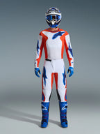 Tenue Cross Complete Fluid Grid Rouge-Blanc ALPINESTARS