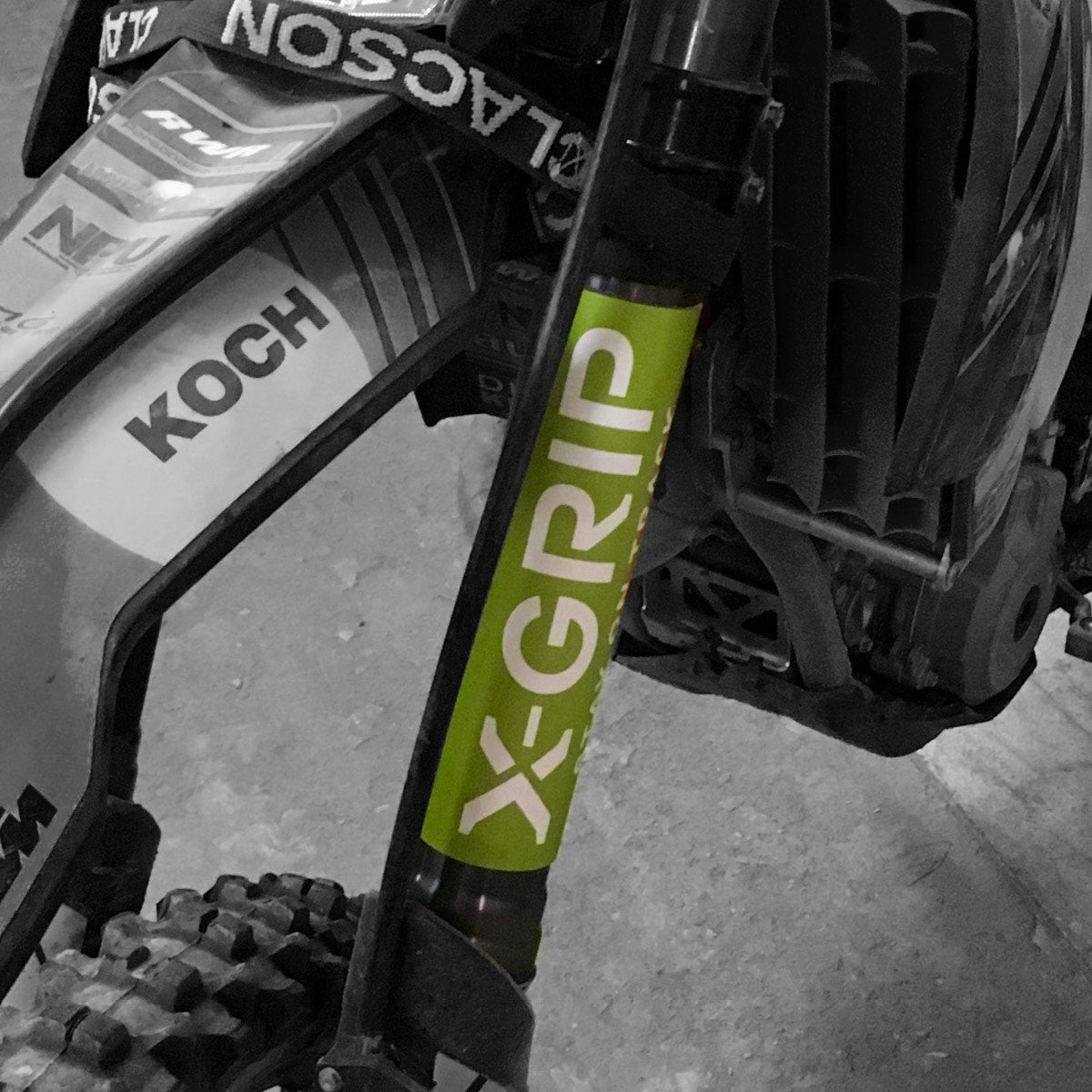 Fourche-Sticker Kit X-GRIP enduro motocross