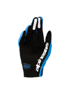 Gants cross Alpinestars Supertech MX 2027 bleus réf 3560627-7283 paume perforée