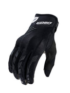 Gants Kenny Titanium 2027 D3O noirs à ajouter à la tenue noire - option motocross enduro
