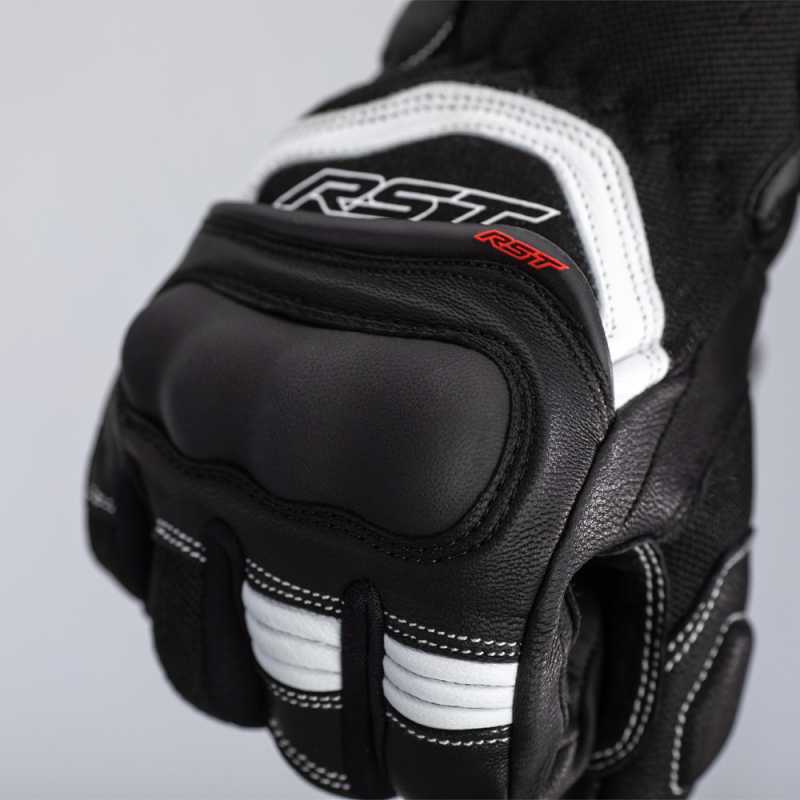 Gants femme RST Urban Air 3 Mesh noir - vue de la paume en cuir