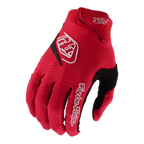 Gants Troy Lee Designs Air Mono Rouge Foncé Scarlet Glo - vue de dessus