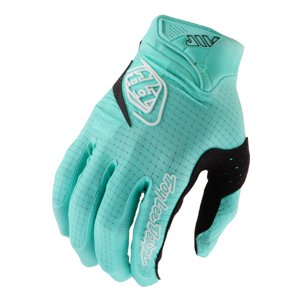Gants Troy Lee Designs Air Mono Turquoise Real Teal - vue de dessus