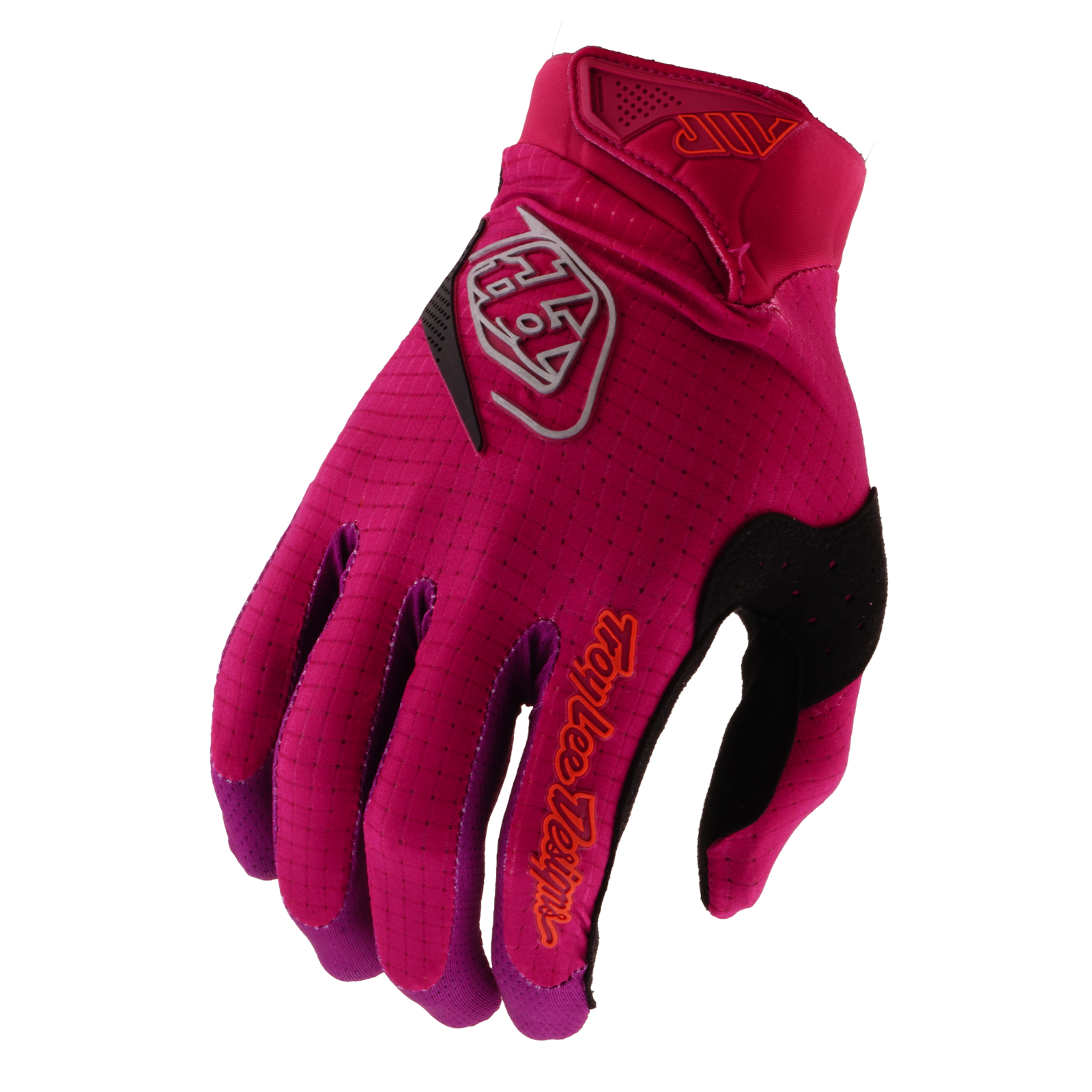 Gants Troy Lee Designs Air Mono Violet Light Fuchsia - vue de dessus