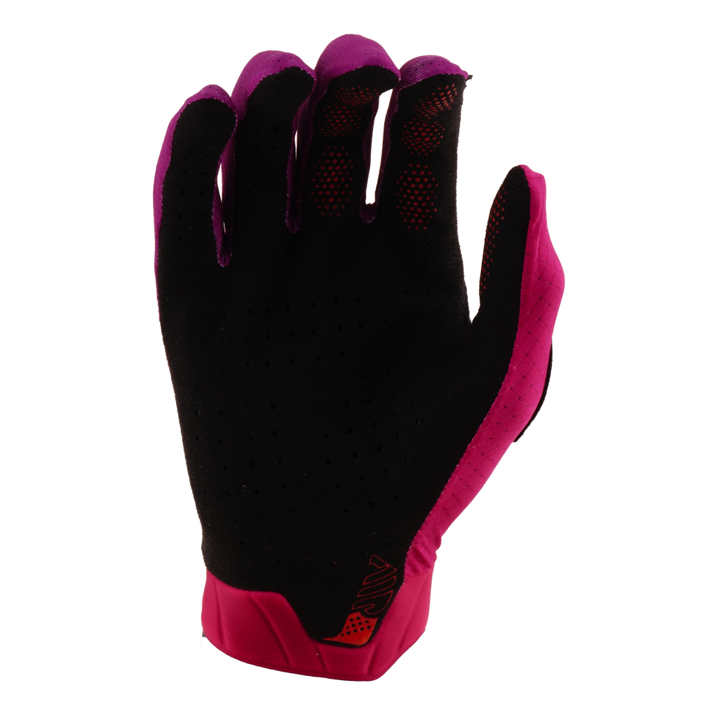 Gants Troy Lee Designs Air Mono Violet Light Fuchsia - vue paume