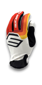 Gants Enfant SX Lite 95 Blanc/Jaune/Rouge BUD RACING