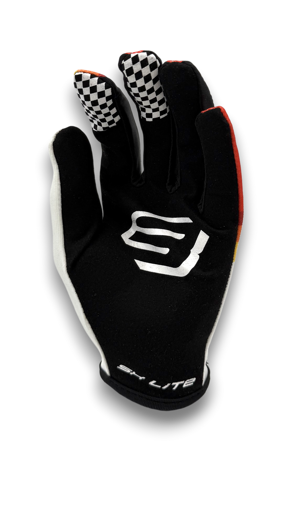 Gants Enfant SX Lite 95 Blanc/Jaune/Rouge BUD RACING
