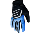 Gants Enfant SX Lite 95 Noir/Bleu BUD RACING