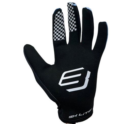 Gants Enfant SX Lite 95 Noir/Bleu BUD RACING