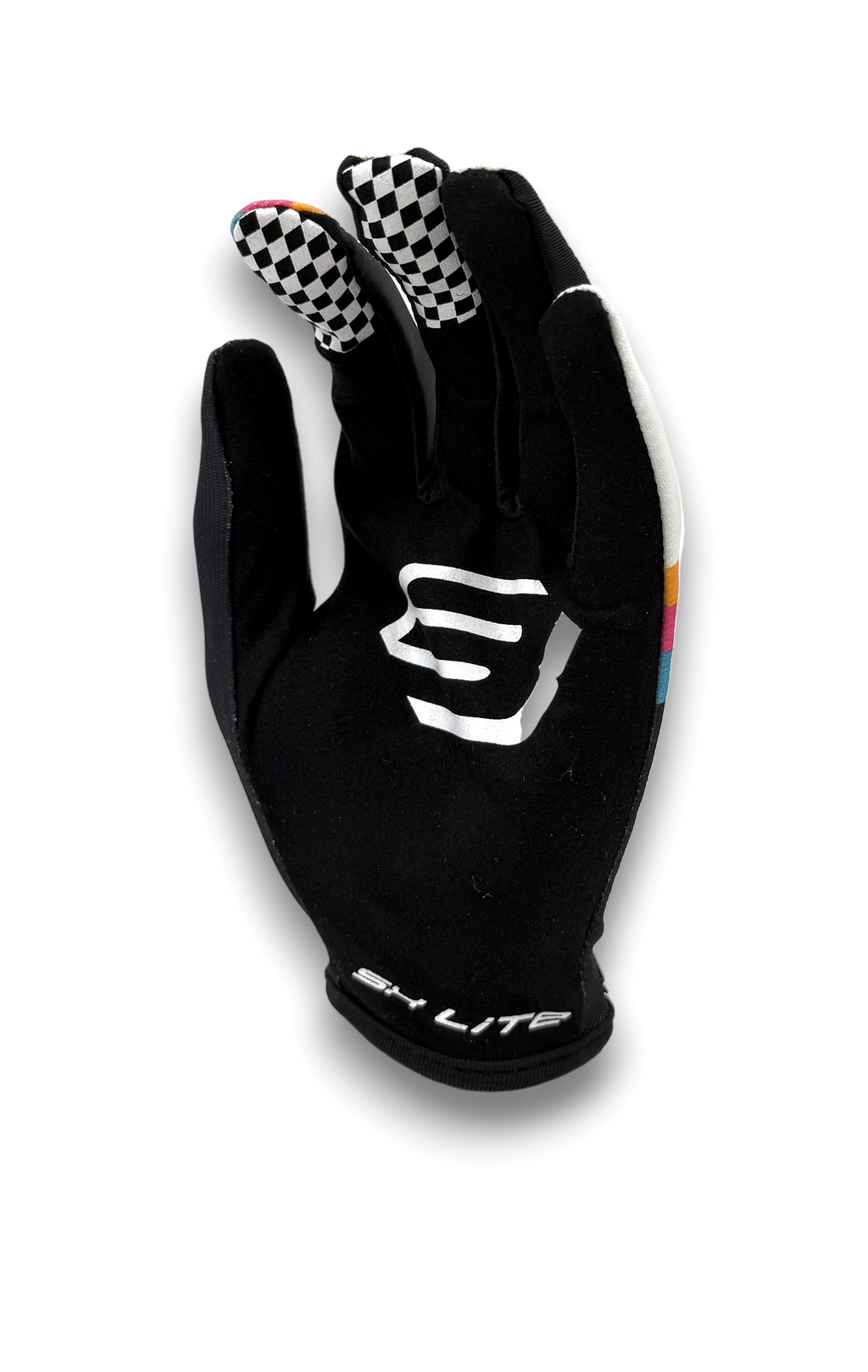 Gants Enfant SX Lite 95 Noir/Bleu/Rose/Jaune BUD RACING
