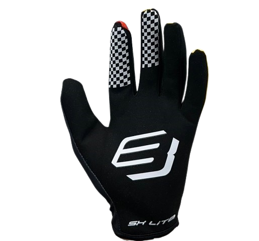Gants Enfant SX Lite 95 Noir/Rouge/Jaune BUD RACING