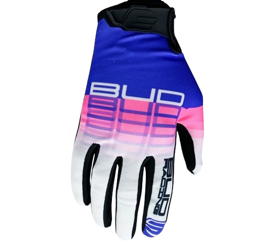 Gants Enfant SX Lite Neon Violet/Rose/Blanc BUD RACING