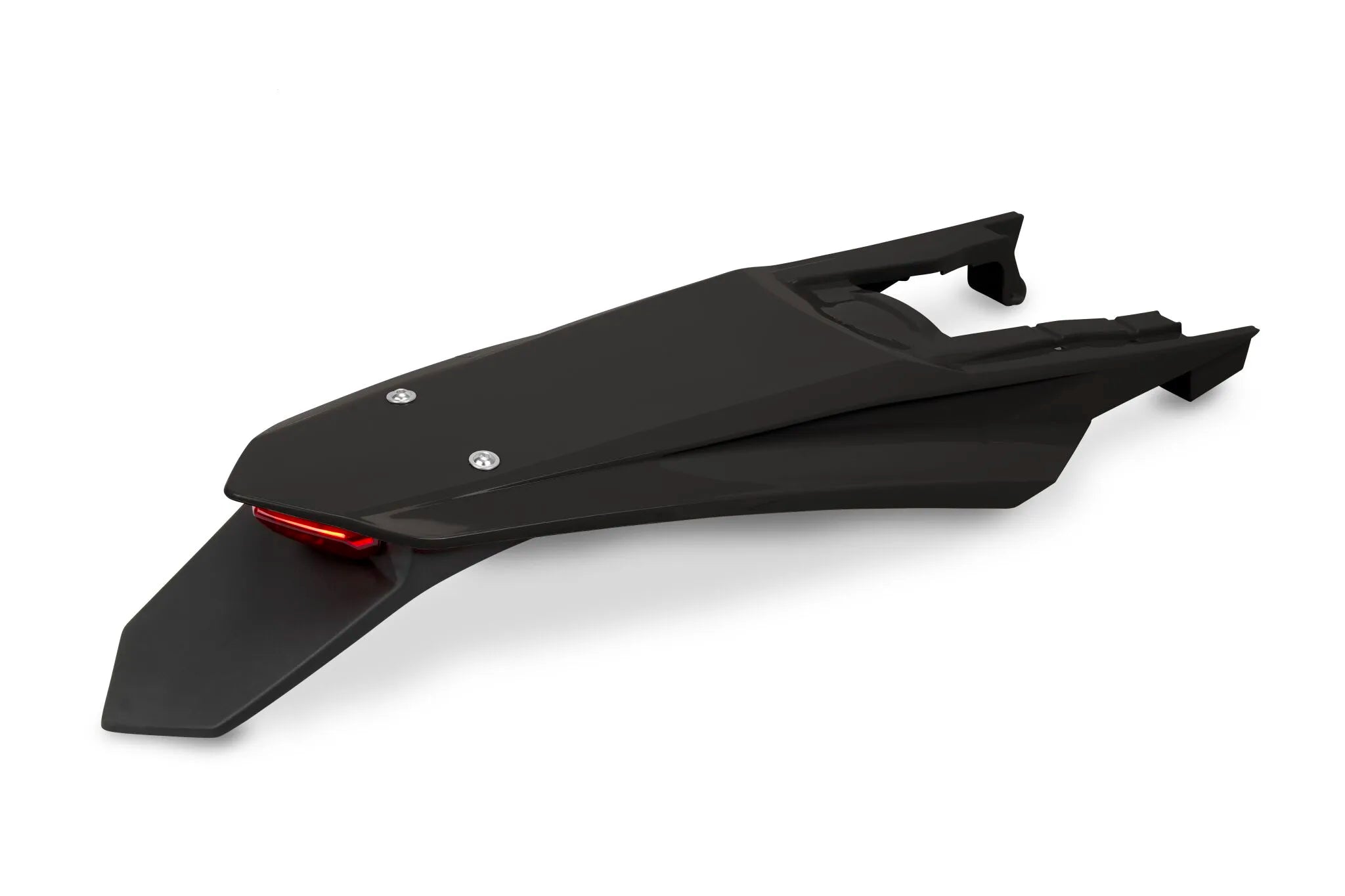 Garde Boue Arrière Avec Feu LED Enduro KTM Noir UFO