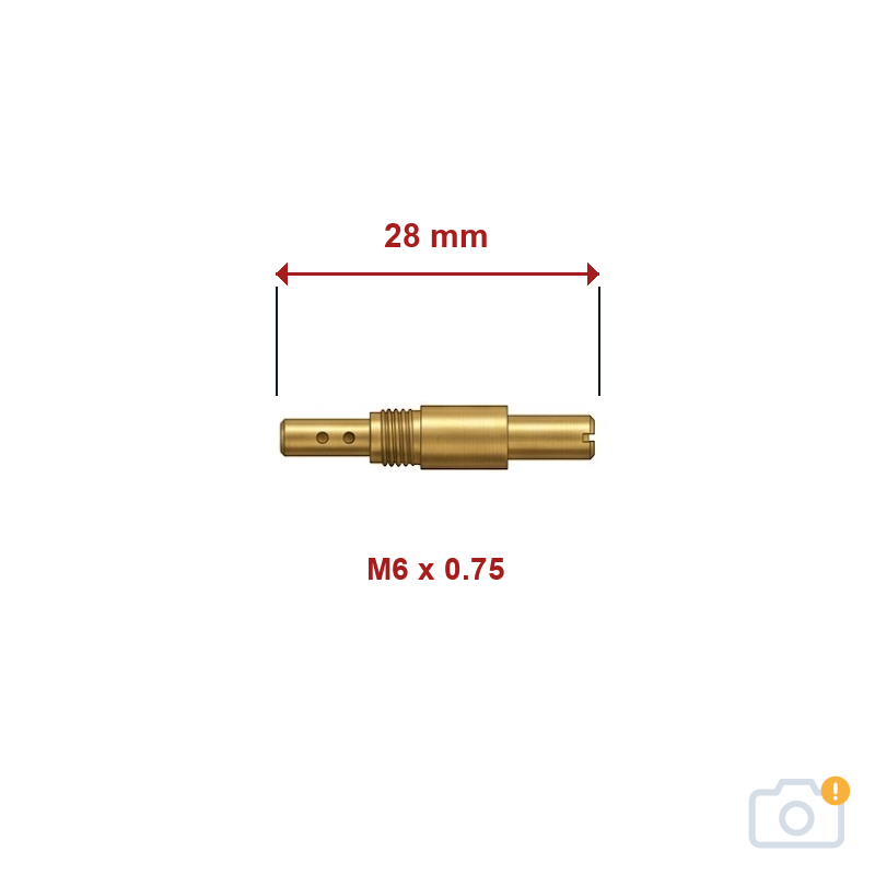 Gicleur de ralenti Keihin PWK disponible en tailles 35 38 40 42 45 et 48 pour carburateur motocross enduro