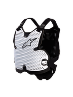 Gilet de protection Alpinestars Bionic Action V2 blanc et noir réf 6700127-21 vue de face