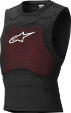 Gilet de protection Alpinestars Bionic Plasma LT noir blanc réf 6500726-12 vue de face
