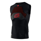 Gilet de protection Troy Lee Designs Stage Ghost D3O noir cross enduro - vue de face
