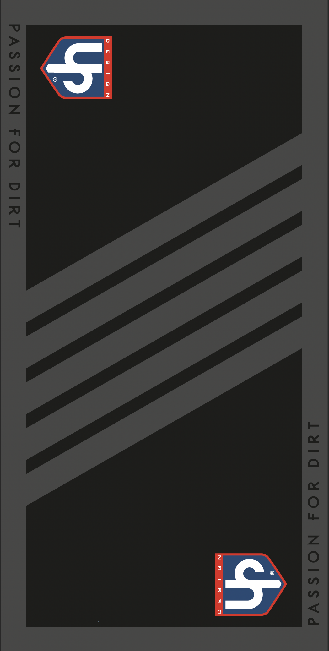 Tapis Environnemental Noir Gris UP