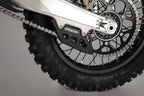 Guide-chaîne Race Acerbis monté sur la moto