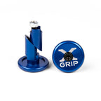Embout de guidon X-GRIP bleu XG-2692-005 enduro motocross