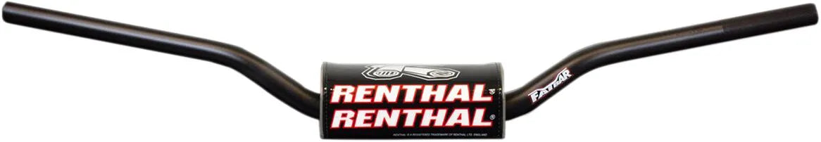 Guidon Renthal Fatbar 839 noir aluminium 28.6 mm motocross enduro haute résistance