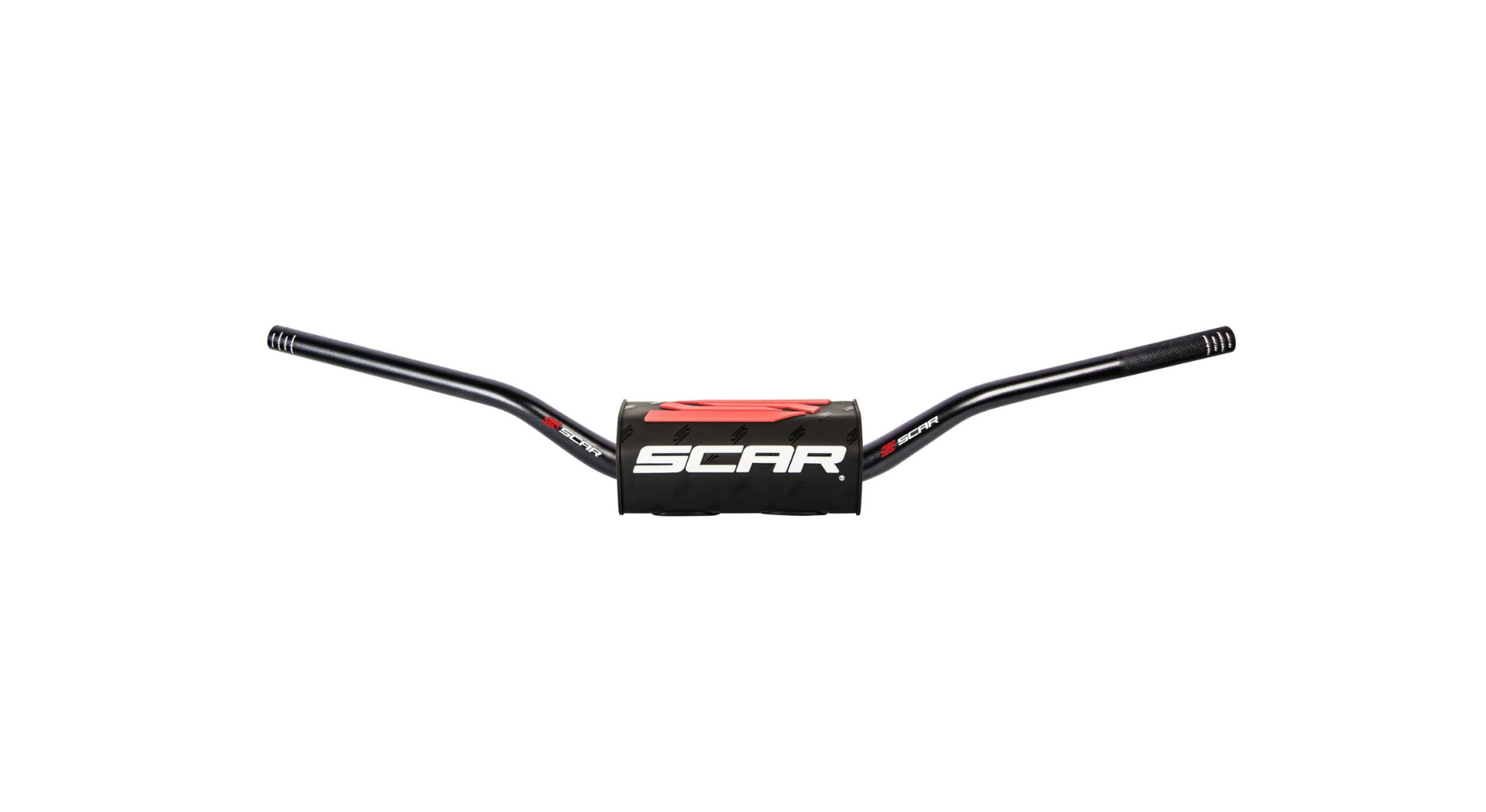 guidon scar o2 noir 28 6 mm moto cross enduro aluminium haute performance