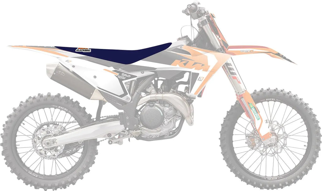 Housse de Selle Moon Bleu KTM BLACKBIRD RACING