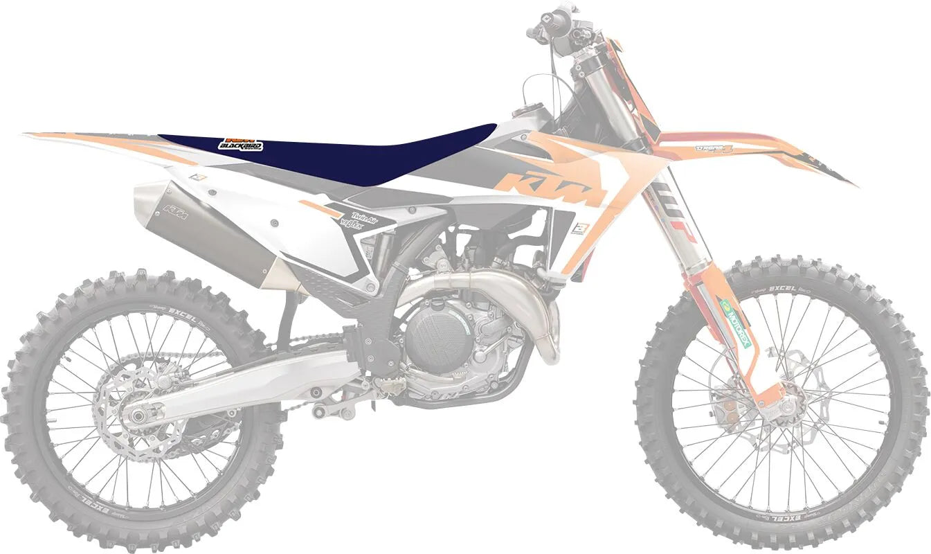 Housse de Selle Moon Bleu KTM BLACKBIRD RACING