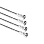 Jeu de rayons HAAN WHEELS 18 pouces 36 rayons argent reference 15 07101/1/1 vue d'ensemble