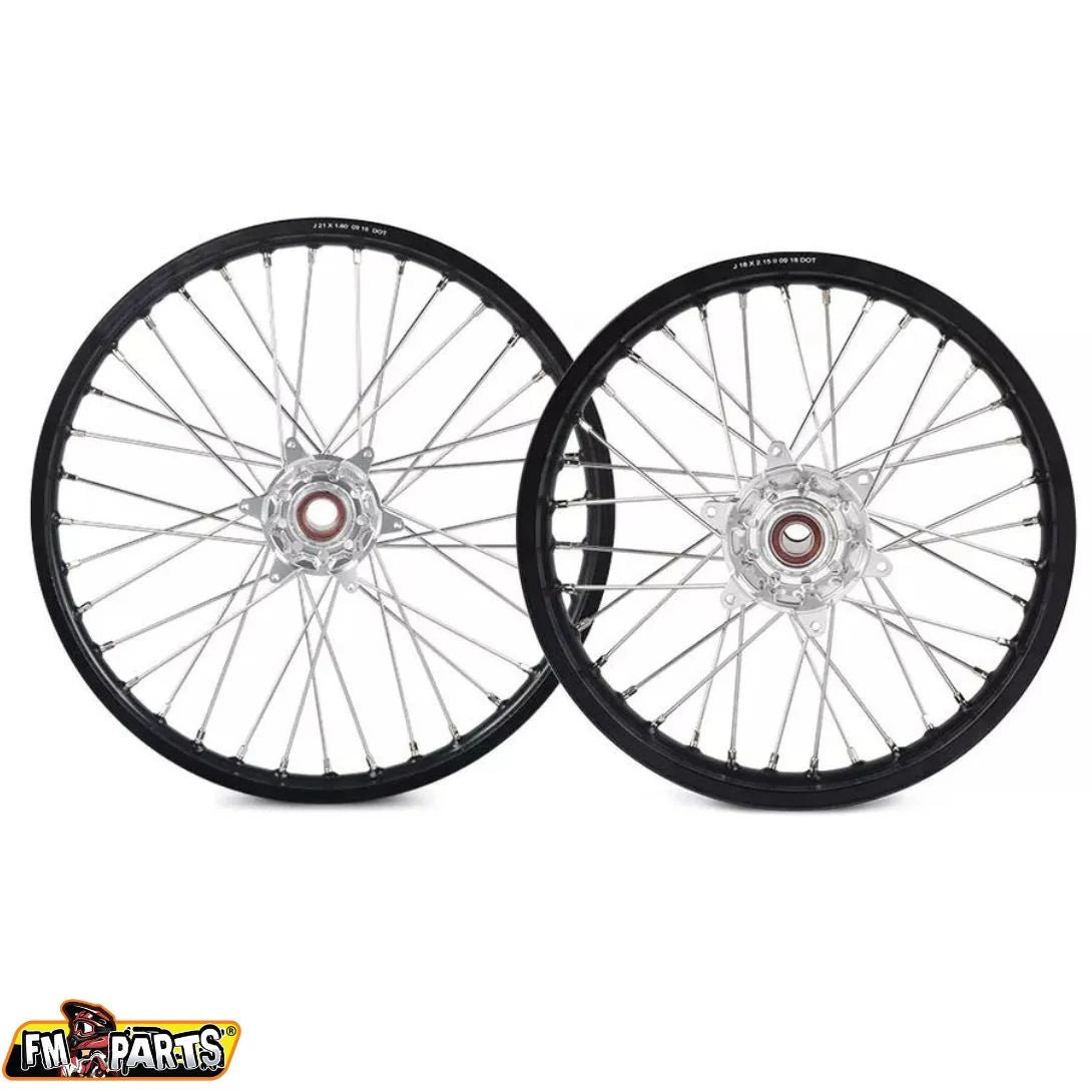 Jeu de roues FM-PARTS 21 18 pour KTM Husqvarna GasGas enduro hard enduro de coté