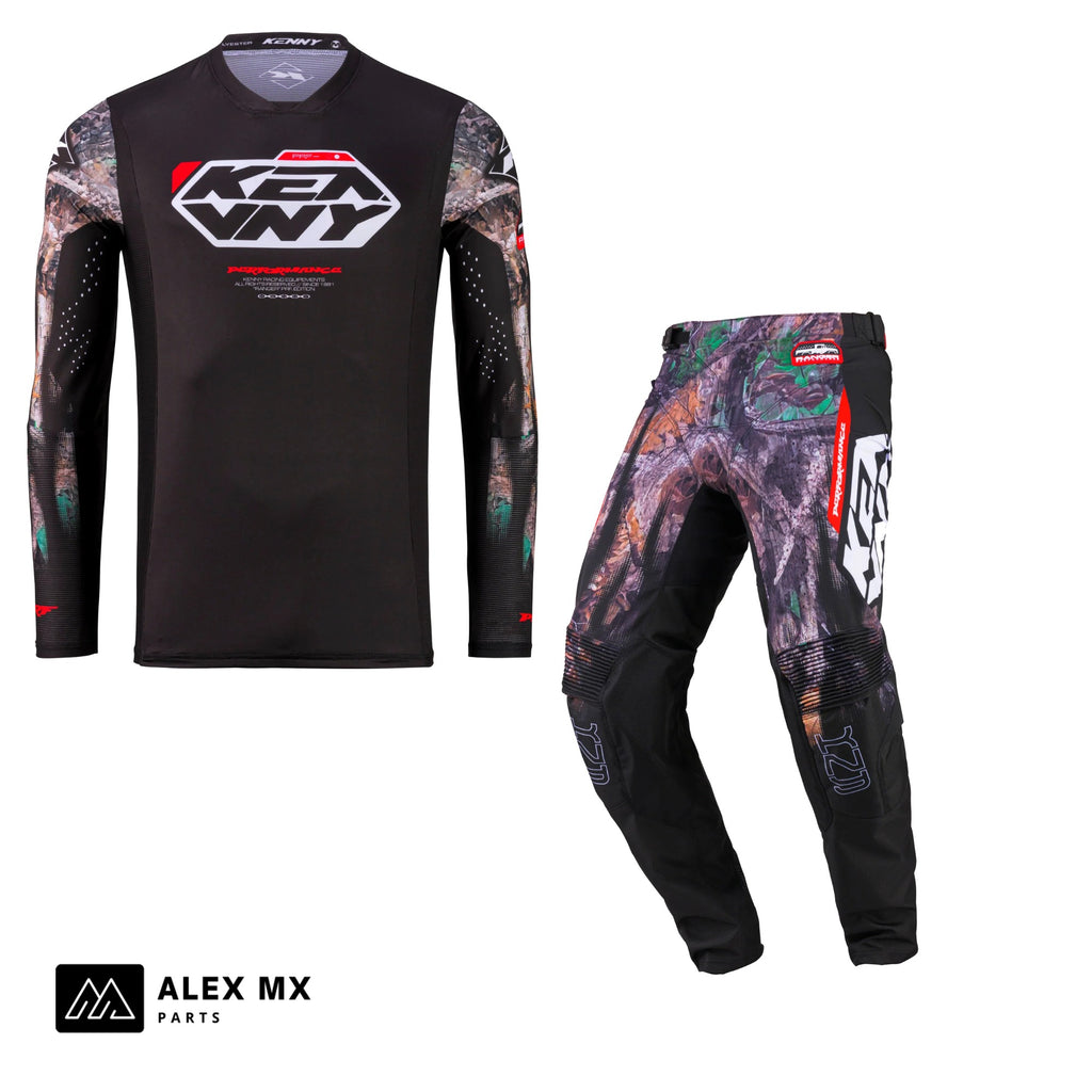 Tenue complète motocross Kenny Performance 2027 Ranger : maillot et pantalon cross enduro assortis