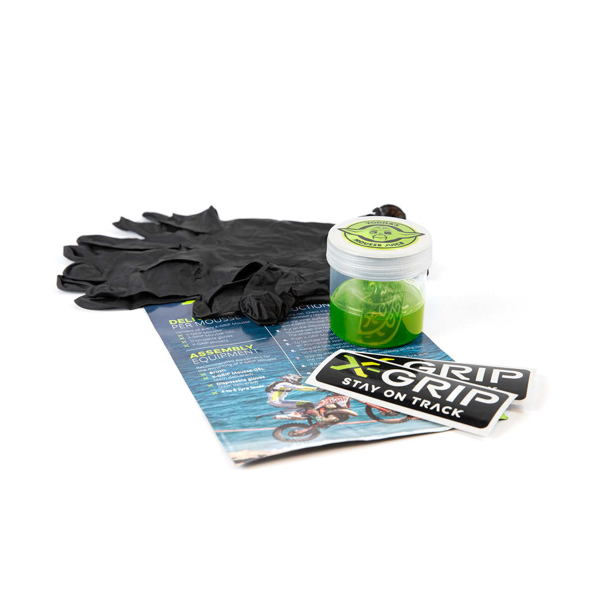 Kit Bib Mousse-Gel X-GRIP enduro motocross