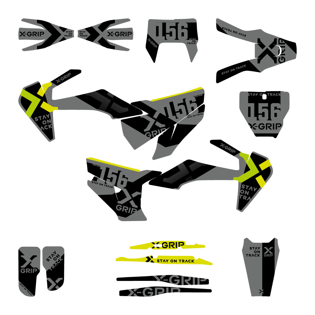 Kit Déco X-GRIP HUSQVARNA