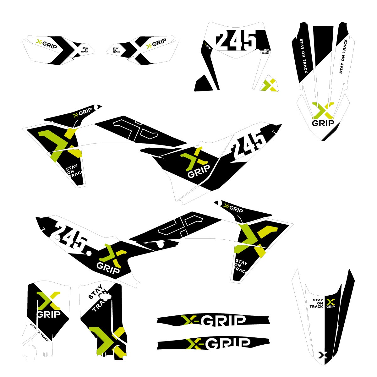 Kit Déco X-GRIP KTM