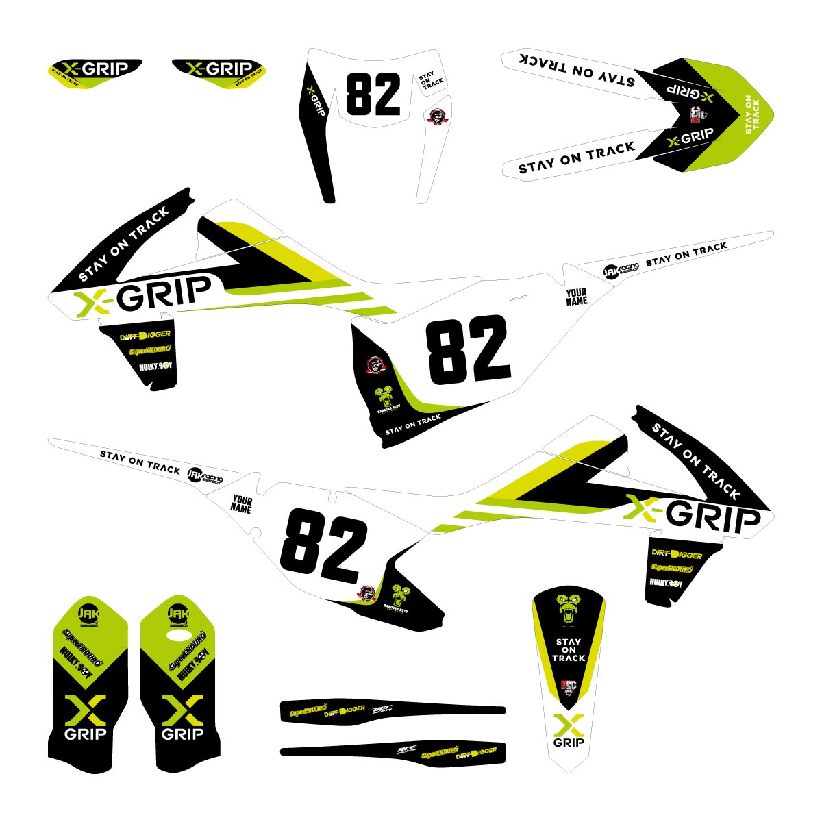 Kit Déco X-GRIP KTM
